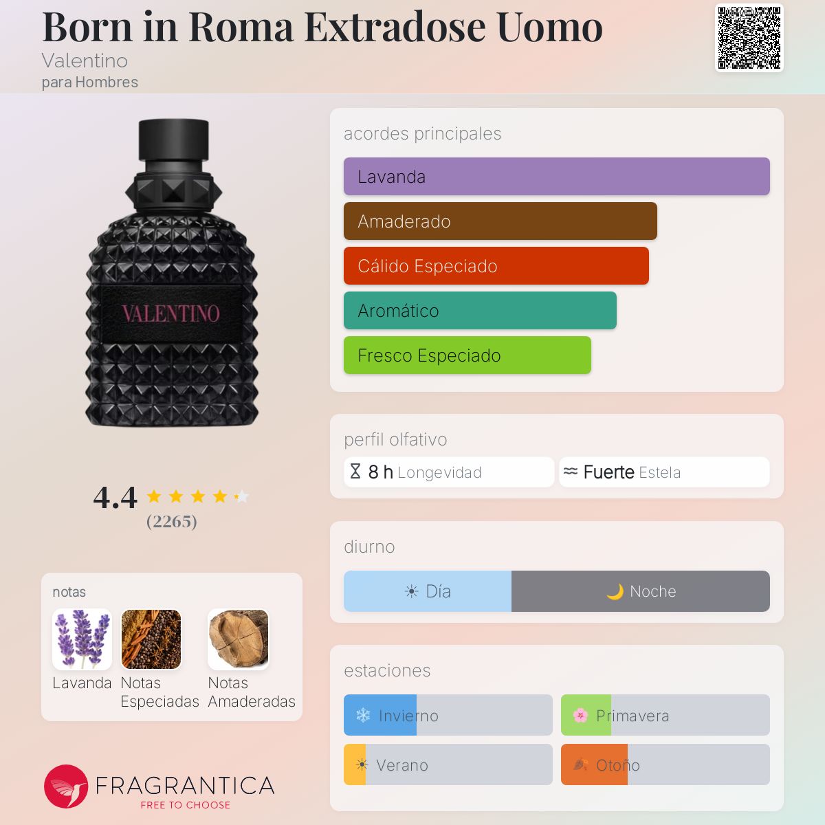 Born in Roma Extradose Uomo Valentino